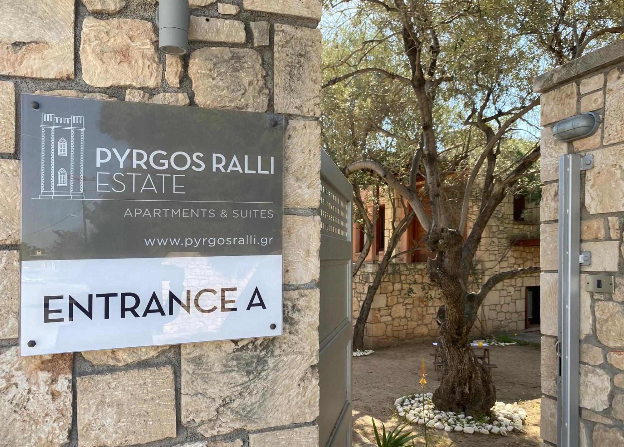 Pyrgos Ralli Estate Guesthouse Aegina ภายนอก รูปภาพ